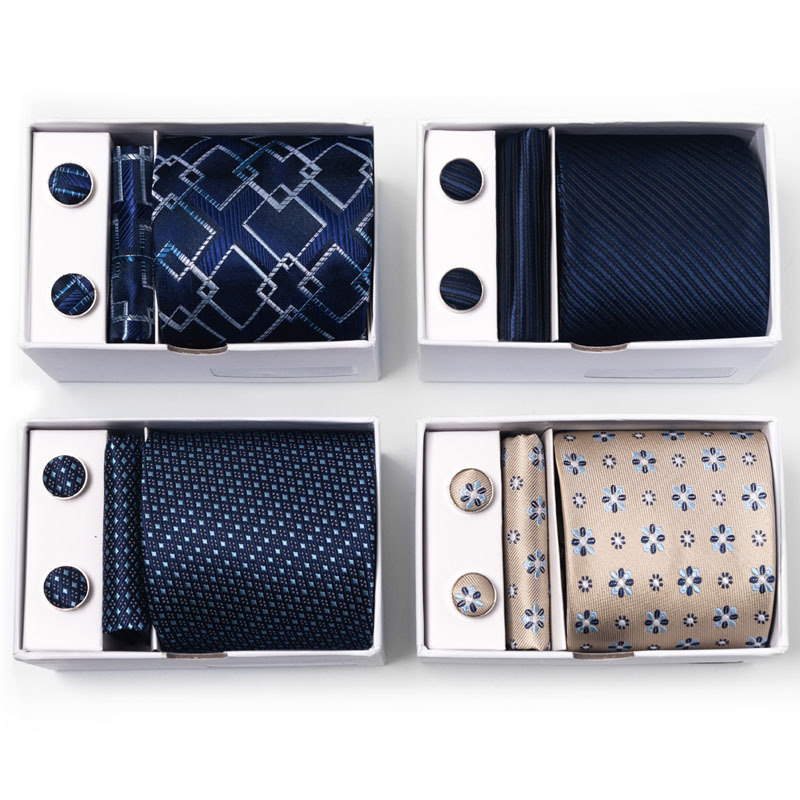 Neck Tie Set Box - Nueva caja de regalo multicolor con