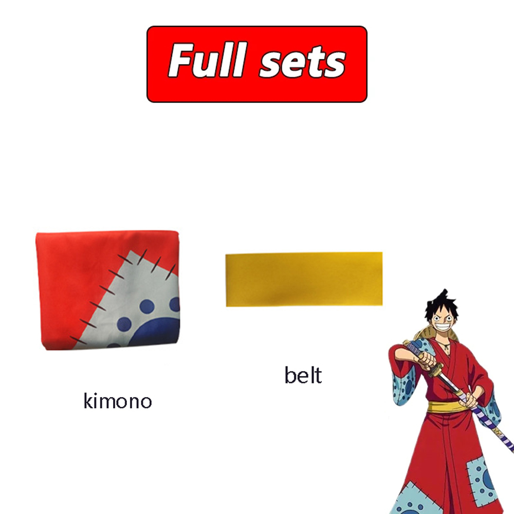 Luffy Cosplay Anime Monkey D L - Men'S Kimono Accessories reseña y precio