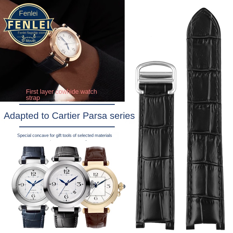 Para Cartier PASHA correa de r - Men'S Accessories Cartier reseña y precio